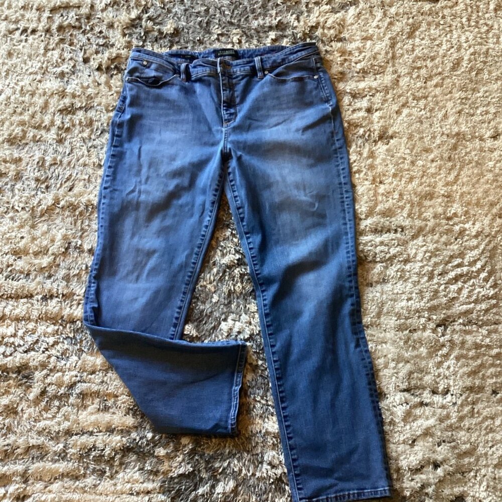 TALBOTS Flawless Five Pocket Straight Leg Jeans Women’s 16